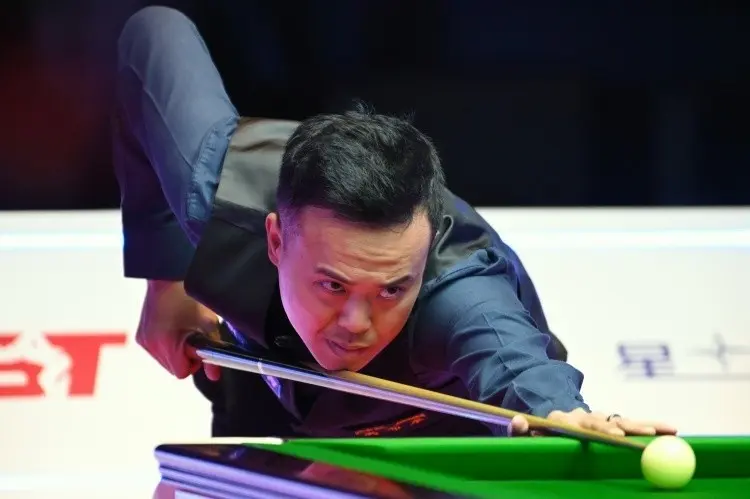 落后之下打, 进排名赛决, 庞俊旭 落后之下打, 进排名赛决, 庞俊旭